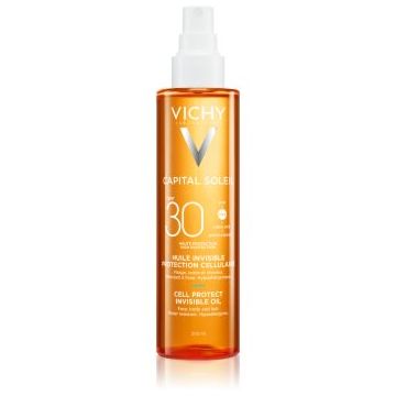 Vichy Capital Soleil Cell Protect Invisible Oil ulei protector SPF 30
