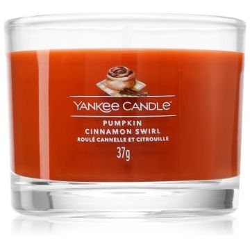 Yankee Candle Pumpkin Cinnamon Swirl lumânare votiv