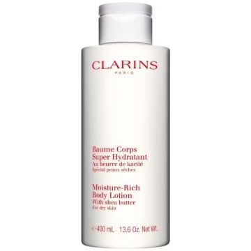 Clarins Moisture Rich loțiune de corp hidratantă pentru pielea uscată (Moisture Rich Body Lotion) Volum 400 ml