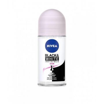 NIVEA Deo Roll-on Invisible on Black & White Clear Volum 50 ml