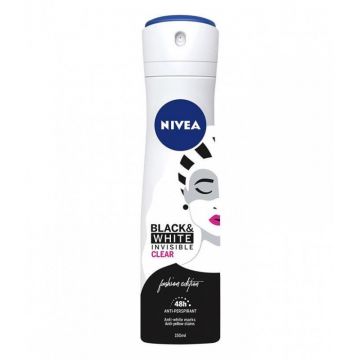 NIVEA Deo Spray Invisible on Black & White Clear Volum 150 ml