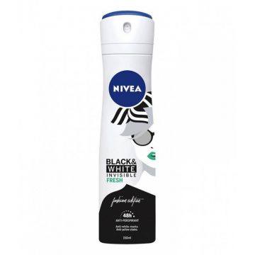NIVEA Deo Spray Invisible on Black & White Fresh Volum 150 ml