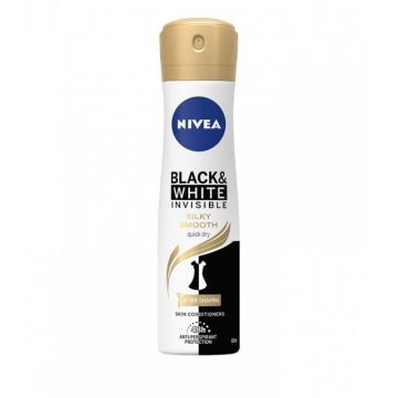 NIVEA Deo Spray Invisible on Black & White Silky Smooth Volum 150 ml