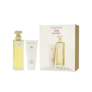 Set cadou Elizabeth Arden 5th Avenue pentru femei Volum EDP 125 ml + 100 ml loțiune de corp
