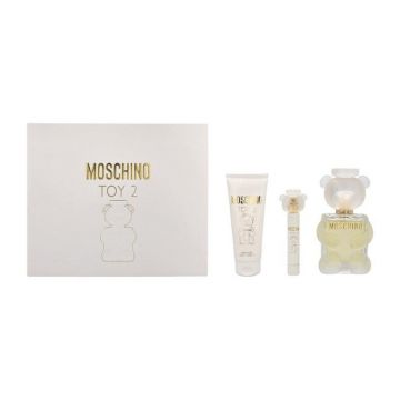 Set cadou Moschino Toy 2 pentru femei Volum EDP 100 ml + EDP 10 ml + 100 ml loțiune de corp + 100 ml gel de duș