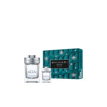 Bvlgari Man Rain Essence Set cadou pentru barbati Volum EDP 100 ml + EDP 15 ml