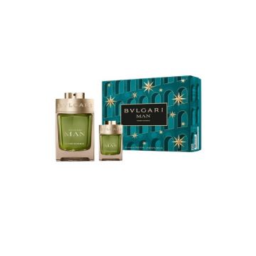 Bvlgari Man Wood Essence Set cadou pentru bărbați Volum EDP 100 ml + EDP 15 ml