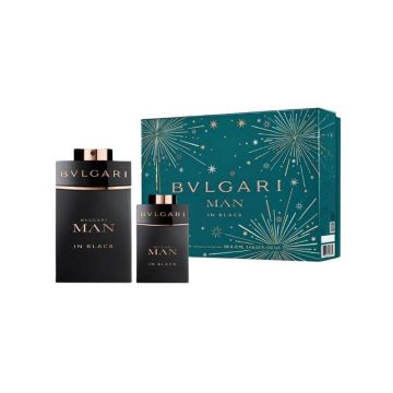 Set cadou Bvlgari Man in Black pentru bărbați Volum EDP 100 ml + EDP 15 ml