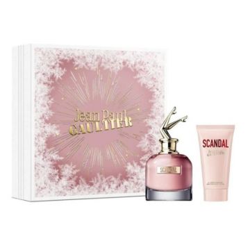 Set cadou Jean Paul Gaultier Scandal pentru femei Volum EDP 80 ml + EDP 10 ml + 75 ml loțiune de corp