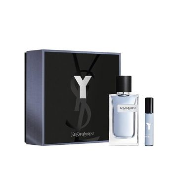 YSL Y Set cadou pentru barbati Volum EDT 100 ml + EDP 10 ml