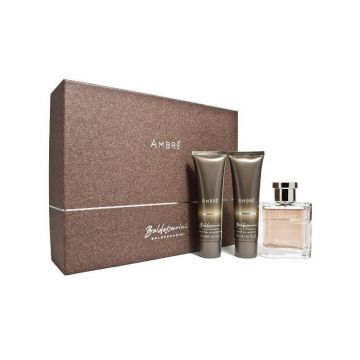 Baldessarini Ambre set cadou pentru barbati Volum EDT 50 ml + gel de duș 200 ml