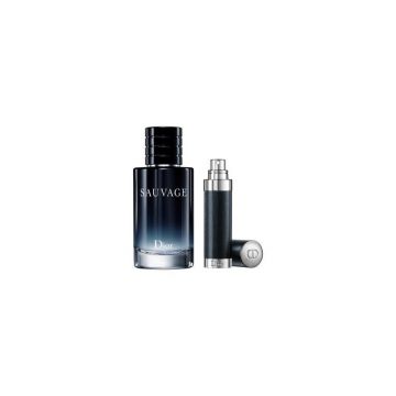 Christian Dior Sauvage set cadou pentru barbati Volum EDP 100 ml + EDP 10 ml
