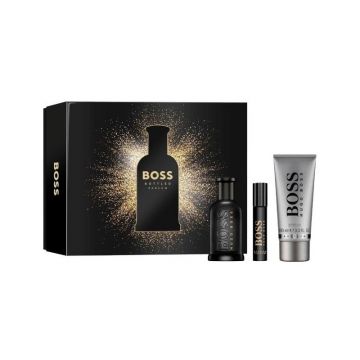 Hugo Boss Bottled Parfum set cadou pentru barbati Volum 01 Perfect Black