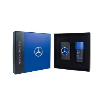 Mercedes Benz Man set cadou pentru barbati Volum EDT 100 ml + 100 ml gel de duș + EDT 10 ml