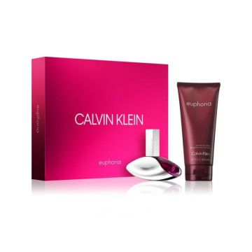 Set cadou Calvin Klein Euphoria pentru femei Volum EDP 50 ml + 100 ml loțiune de corp