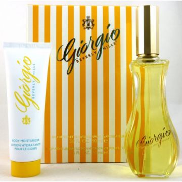 Set cadou Giorgio Beverly Hills Giorgio pentru femei Volum EDT 90 ml + 50 ml loțiune de corp