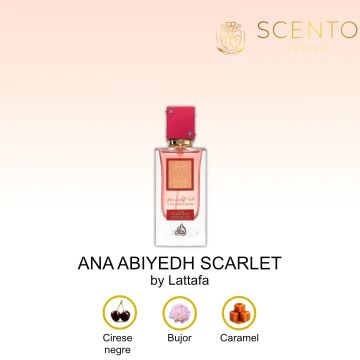 Ana Abiyedh Scarlet by Lattafa 60 ml, apa de parfum, dama