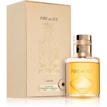 Apa de parfum Fire On Ice, Lattafa, unisex 110 ml