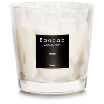 Baobab Collection Pearls White lumânare parfumată
