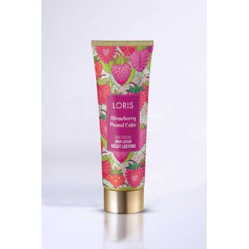 Body Lotion Strawberry pound cake by Loris- 236 ml