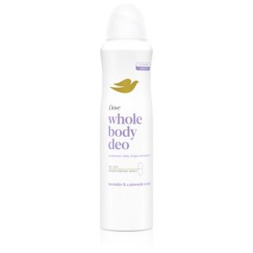 Dove Lavender & Chamomile deodorant spray pentru corp
