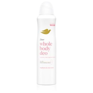 Dove Raspberry & Rose deodorant spray pentru corp
