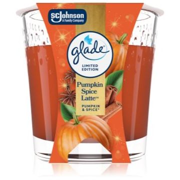 GLADE Pumpkin Spice Latté lumânare parfumată