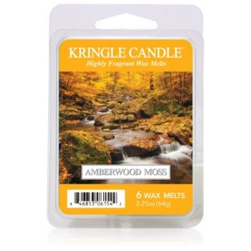 Kringle Candle Amberwood Moss ceară pentru aromatizator