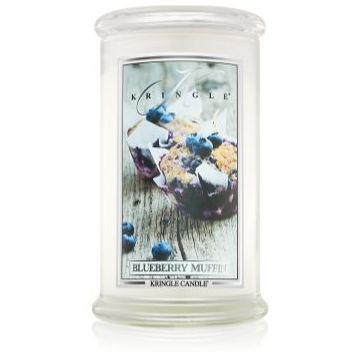 Kringle Candle Blueberry Muffin lumânare parfumată