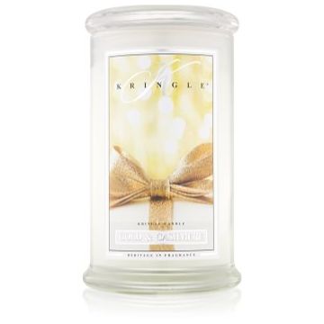 Kringle Candle Gold & Cashmere lumânare parfumată