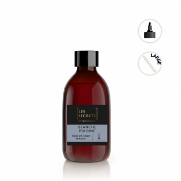 Rezerva mikado Les secrets 725 Blanche Pivoine, 250 ml