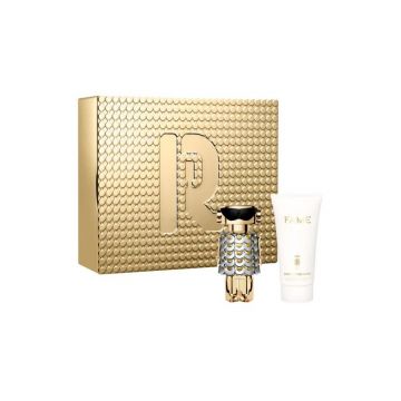 Set cadou Paco Rabanne Fame pentru femei Volum EDP 80 ml + 100 ml loțiune de corp