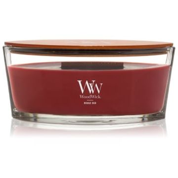 Woodwick Rouge Oud lumânare parfumată cu fitil din lemn