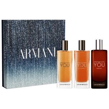 Armani Emporio Stronger With You Trio set pentru bărbați