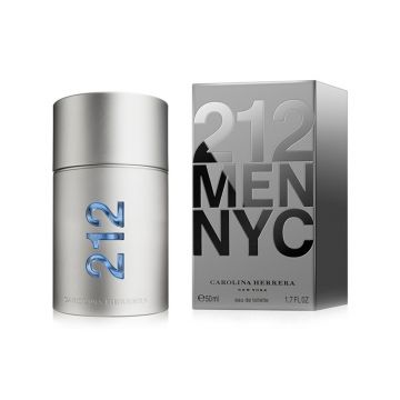 Carolina Herrera 212 Men 50ml, Apa de Toaleta, Barbati