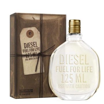 Diesel Fuel For Life 125ml, Apa de toaleta, Barbati