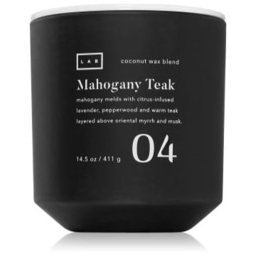 DW Home Lab Mahogany Teak lumânare parfumată