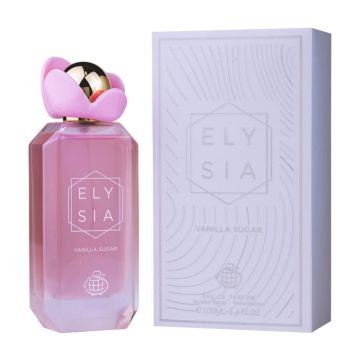 Fragrance World Elysia Vanilla Sugar 100ml, Apa de Parfum, Femei