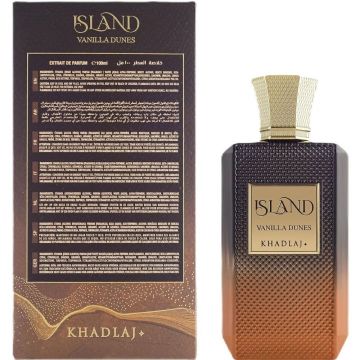 Khadlaj Island Vanilla Dunes 100ml, Extract de Parfum, Unisex