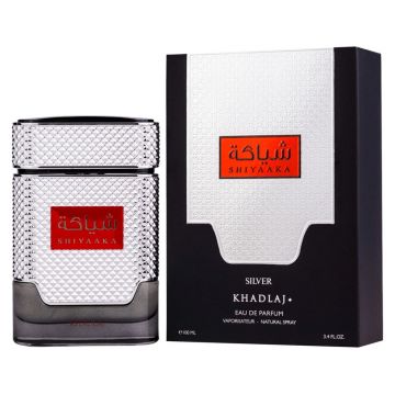 Khadlaj Shiyaaka Silver 100ml, Apa de Parfum, Barbati