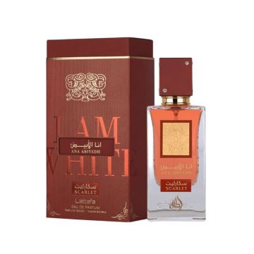 Lattafa Ana Abiyedh Scarlet 60ml, Apa de Parfum, Dama