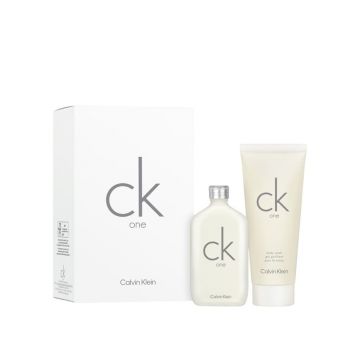 Set cadou Calvin Klein Ck One 50ml + 100ml Gel de Dus, Apa de Toaleta, Unisex