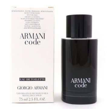 Tester Giorgio Armani Code Men 75ml, Barbati, Apa de toaleta