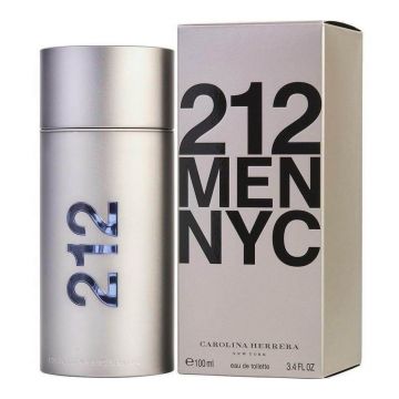 Carolina Herrera 212 100ml, Apa de toaleta, Barbați