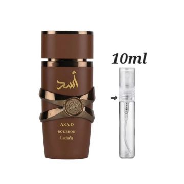 Decant Lattafa Asad Bourbon 10ml, Apa de Parfum, Barbati