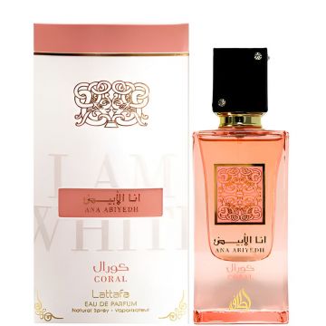 Lattafa Ana Abiyedh Coral 60ml, Apa de Parfum, Unisex