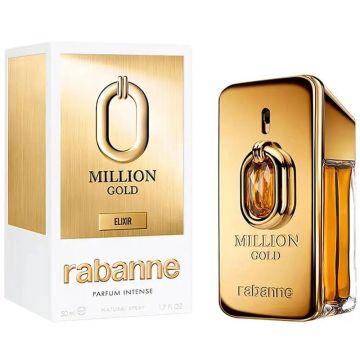 Paco Rabanne Million Gold Elixir 50ml, Parfum Intense, Barbati