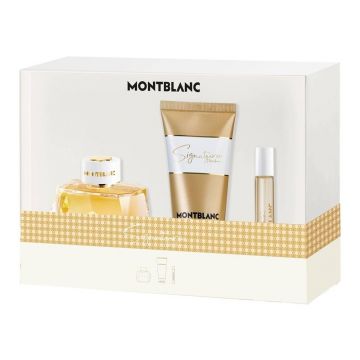 Set cadou MontBlanc Signature Absolue 90ml + 7,5ml + 100ml Lotiune de corp