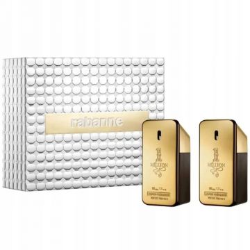 Set cadou Paco Rabanne 1 Million 50ml + 50ml, Apa de Toaleta, Barbati