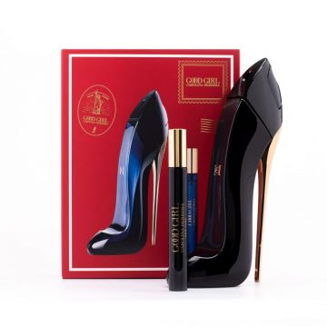Set Carolina Herrera Good Girl 80ml + 10ml, Apa de Parfum, Femei